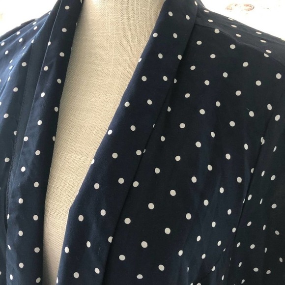 3/$30 Navy Polka Dot Cover Up - Picture 4 of 5